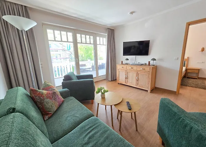 Duenenpark Binz - Klassik Ferienwohnung Mit 2 Schlafzimmern Und Balkon Im Obergeschoss 065