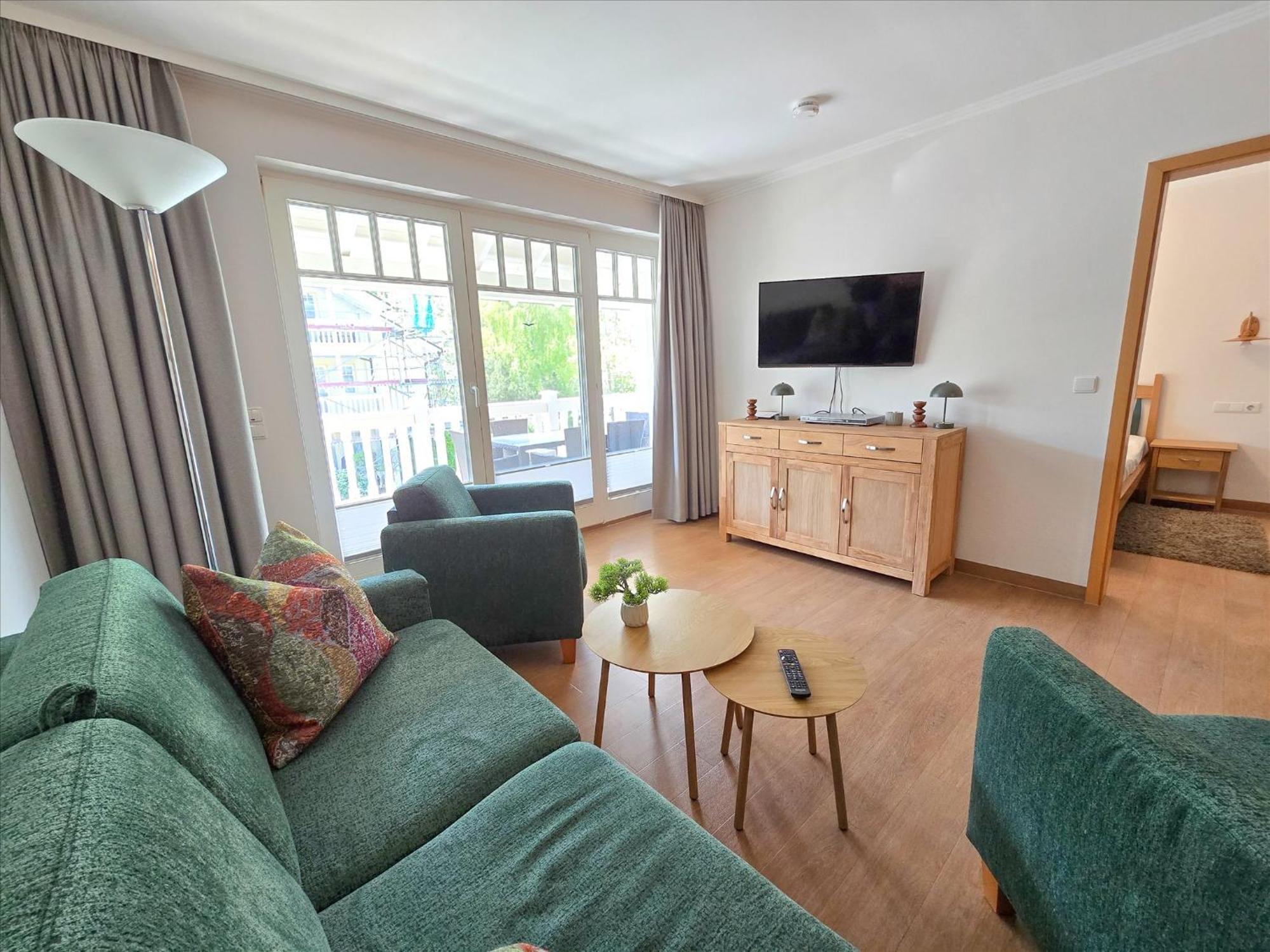 Duenenpark - Klassik Mit 2 Schlafzimmern Und Balkon Im Obergeschoss 065 Apartment *